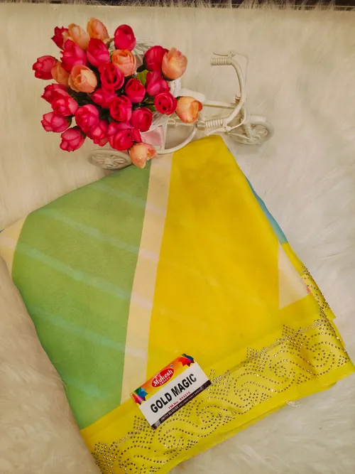 DESIGNER STONE WORK SAREES DS30